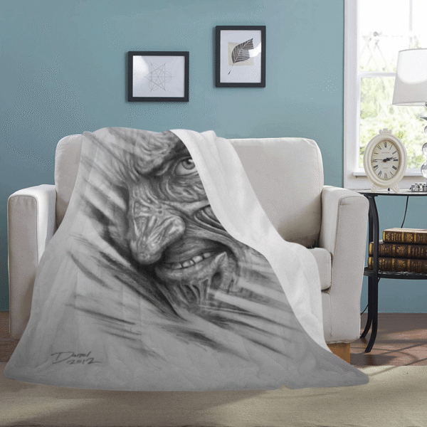 Krueger Elm Ultra-Soft Micro Fleece Blanket 60" x 80" custom blanket - Image 3