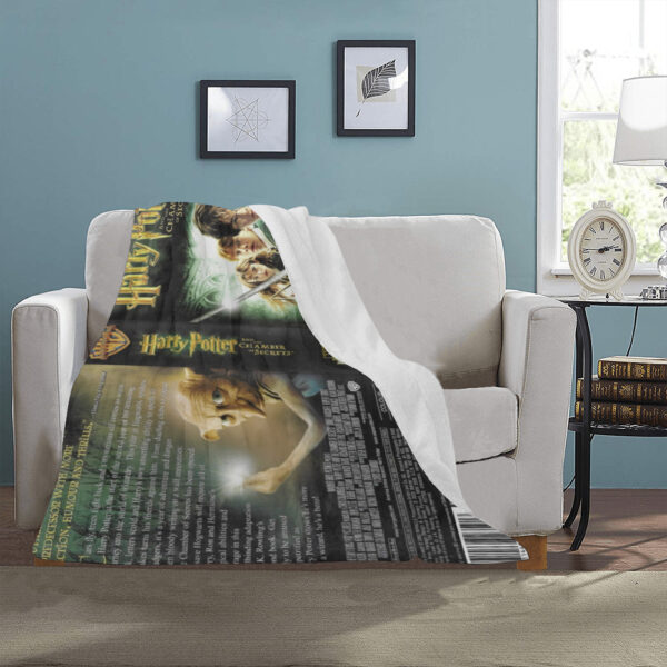 Harry Potter Ultra-Soft Micro Fleece Blanket 30"x40" - Image 3