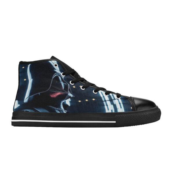 Dart Vadher High Top Canvas Men's Shoes Custom Shoes - Image 2