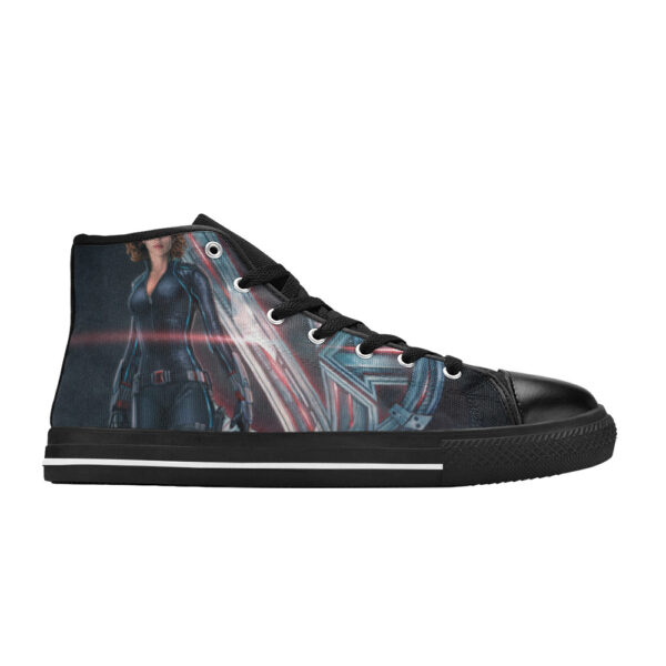 Blackwidow High Top Canvas Men's Shoes - Image 2