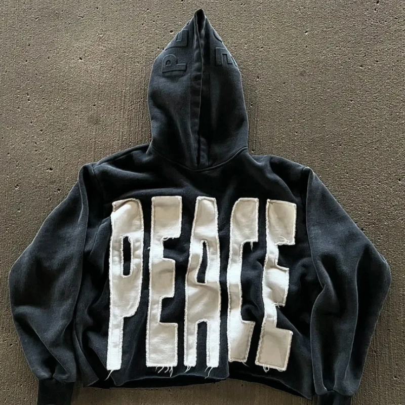 Harajuku pink striped design fur collar kawaii zip up hoodies for women fashion aesthetic y2k winter new casual baggy sweatshirt - Image 15