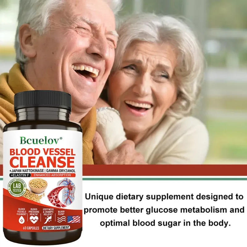 Vascular Cleanser, Helps Purify the Blood, Lowers Cholesterol, and Promotes Overall Cardiovascular Health, 120 Capsules - Image 3