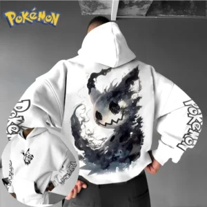 Pokémon Anime Mimikyu Printed Hoodie Men's and Women's Autumn/Winter New Y2K Harajuku Large Size Casual Trend Sweater Top