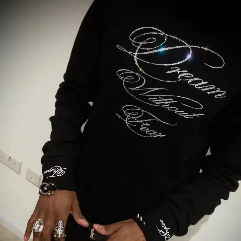 Harajuku pink striped design fur collar kawaii zip up hoodies for women fashion aesthetic y2k winter new casual baggy sweatshirt - Image 11