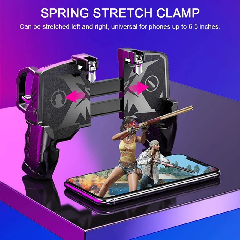 Trigger Free Fire PUBG Controller for Cell Phone Gamepad Joystick Android iPhone Control Mobile Game Pad Pugb Smartphone Command - Image 6